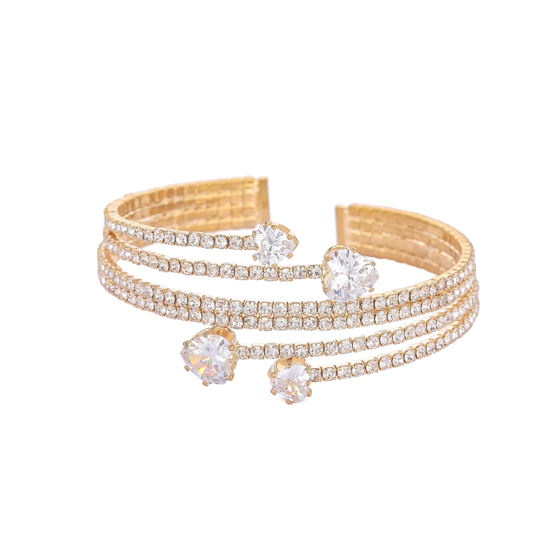 Gold Layered Crystal Bracelet