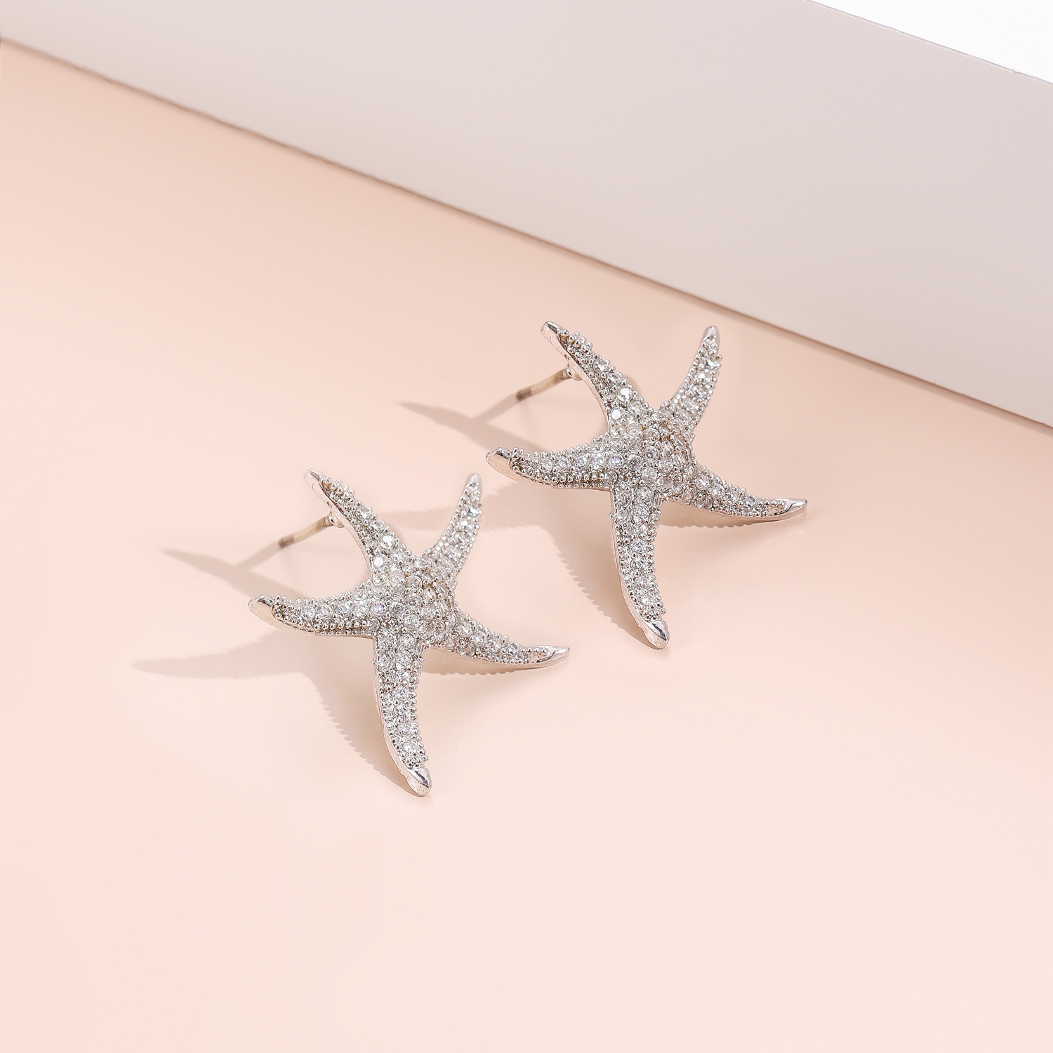 Homecoming Crystal Star Celestial Earrings Style 02