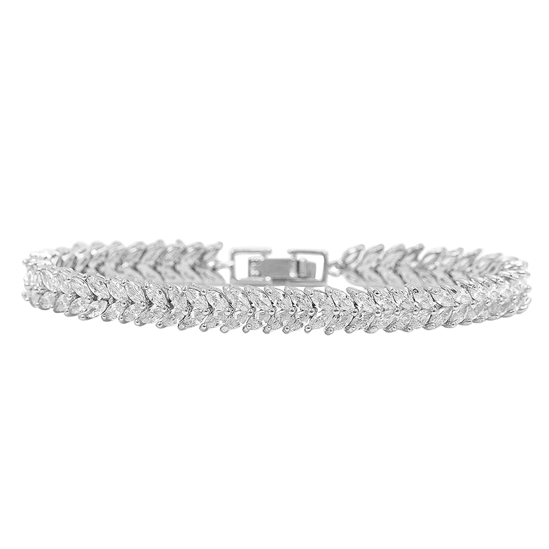Leaf Tennis Bracelet