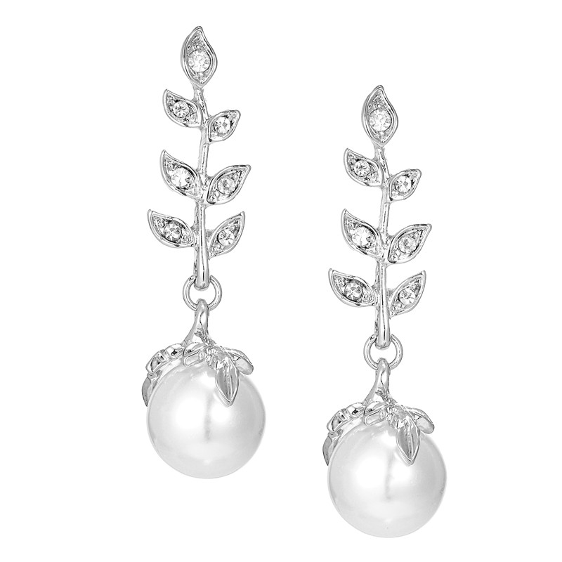 Mother of the Bride Pearl Earrings Style 01